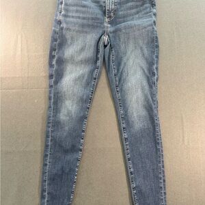 American Eagle Outfitters Women's Light Blue Skinny Jeans